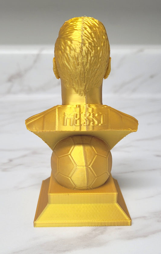 Lionel Messi Statue - Gold