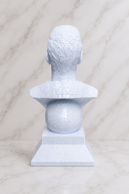 Lionel Messi Statue - Blue Marble