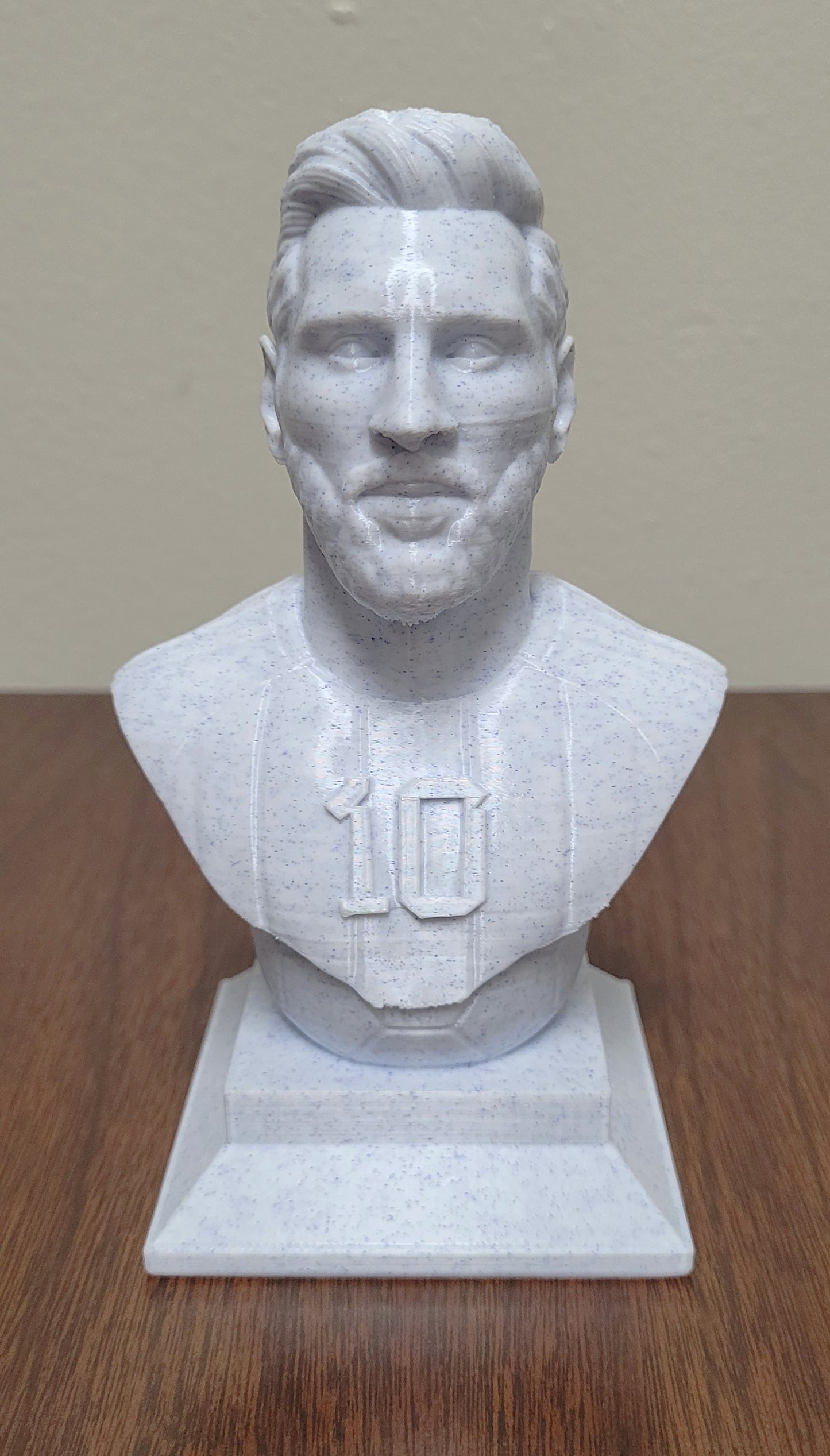 Lionel Messi Statue - Blue Marble